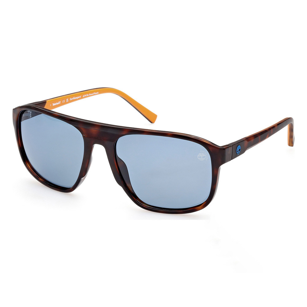 NWT TIMBERLAND TB9278 52D 60 Dark Havana Sunglasses
